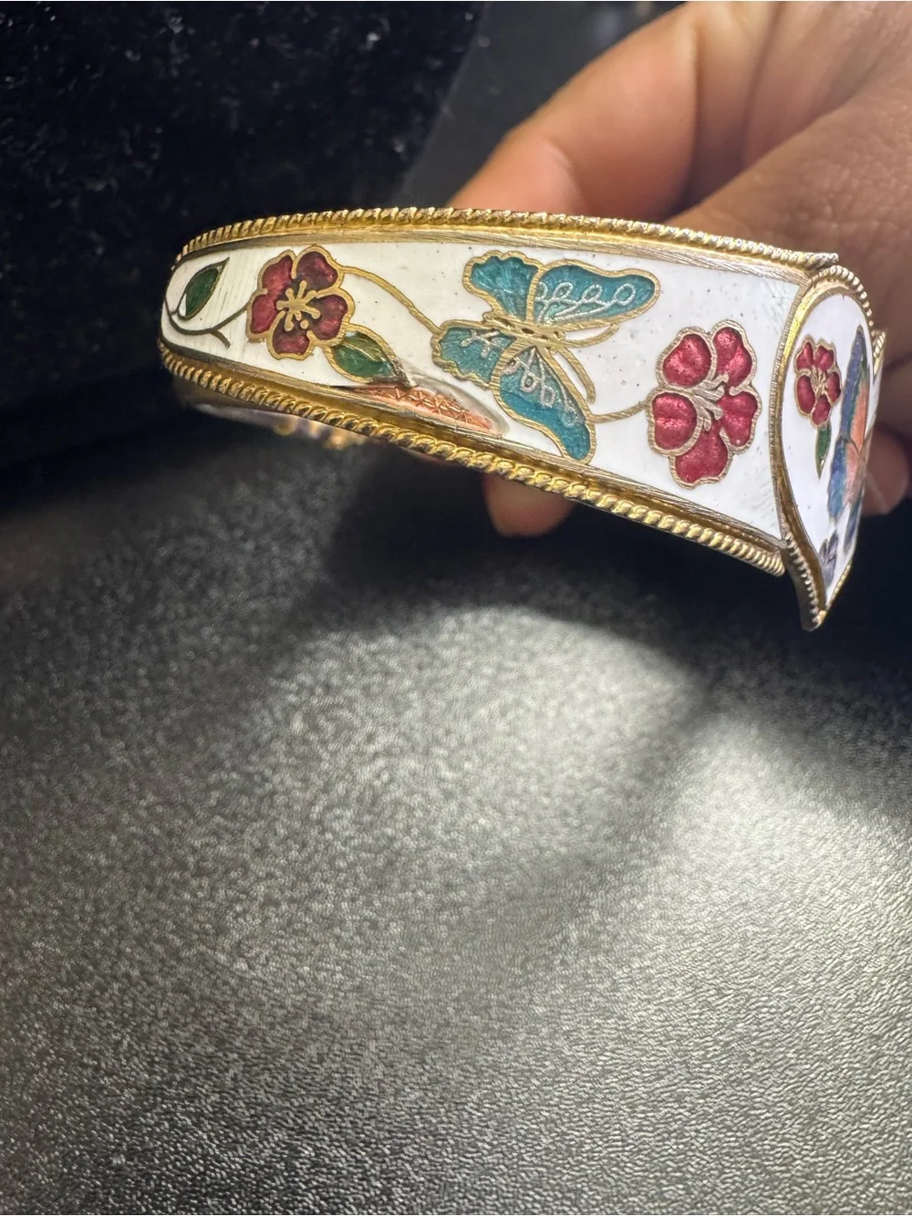 Vintage Cloisanne Cuff